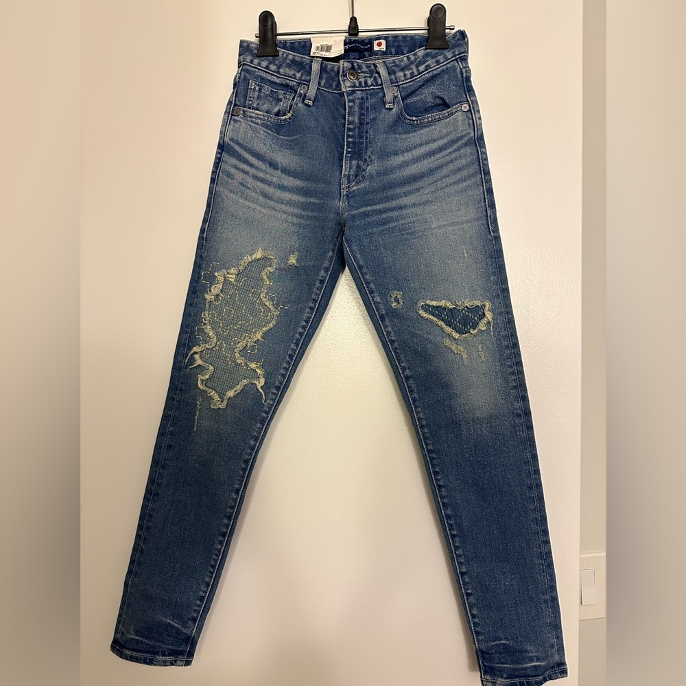 Levi’s Made & Crafted 721 High-Rise Skinny Jeans (Size 25)